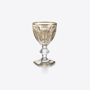 Harcourt Empire Glass - Clear & gold | Baccarat