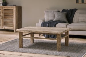 nkuku Ibo Reclaimed Wood Coffee Table | Tables | One Size | Natural