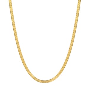 Snake Chain Necklace Gold
