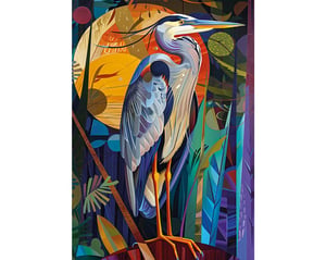Evening Heron_T
