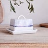 nkuku Iba Butter Dish | Serveware | One Size | Indigo