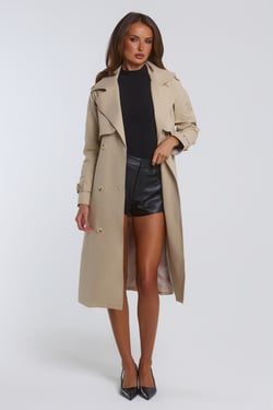 Piccadilly Trench Coat Beige