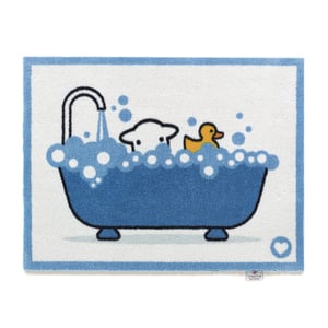 Bathtime Herdy Washable Bath Mat - 65x85cm