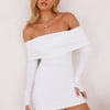 Isadora Mini Dress Porcelain