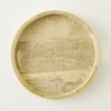 Luna Mango Wood Round Decorative Tray