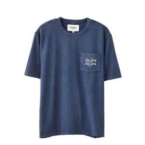 Corridor Organic NY Script Tee Navy