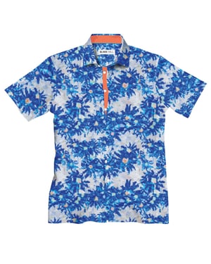 Aegean Bloom Short Sleeve Shirt