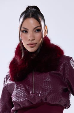 AKIRA Alaia Faux Fur Collar