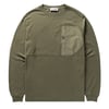 Left Hand L/S Pocket Tee Olive