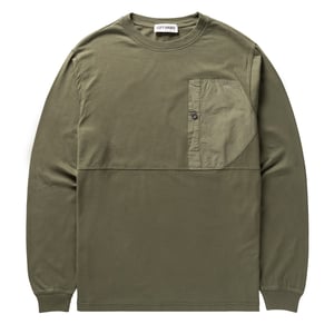 Left Hand L/S Pocket Tee Olive