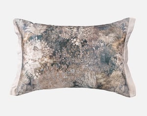 QE Home Captiva Pillow Sham, Botanical, Brown, Queen