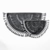 Sunshine Tasseled Cotton Bath Mat Set - Anthracite