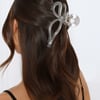 Better With Me Claw Clip Grey