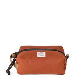 Filson Tin Cloth Travel Kit Rust