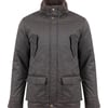 Weird Fish Thunderman Printed Wadded Field Jacket Brown Size M