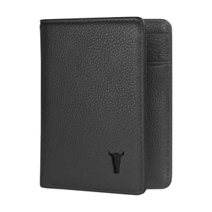 Leather Bifold Wallet (with RFID) - Black