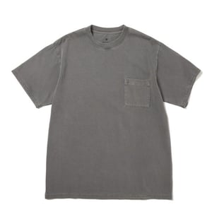 Snow Peak Garment Dyed T-Shirt Charcoal