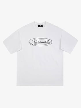 Thesupermade Font Logo Printing T-shirt - White / 2XL