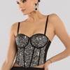Goddiva Sequin Corset