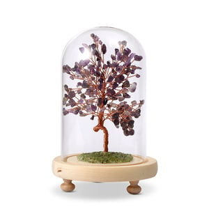 Jeulia "Peace of Mind" Natural Amethyst Feng Shui Tree