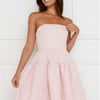 Sasha Strapless Mini Dress Pink