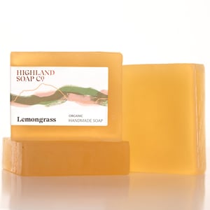 3 for £17 - Organic Soaps 150g - Lemongrass