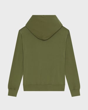 Vilebrequin - Men Cotton Full Zip Hoodie Big Turtle Embroidery - Sweater - Malanti - Green - Size XL