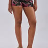 AKIRA Ethereal Brocade Shorts | Pink | Size Large