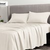QE Home 350TC BeechBliss TENCEL™ Modal Sheet Set in Cloud, Beige, Double