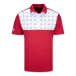 Men's Levelwear USMNT Horizon Red Polo / 3X