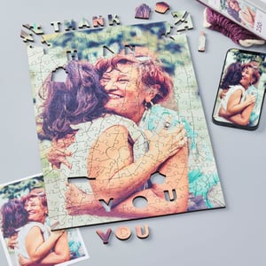 Thank You Portrait - Personalised PuzzleTY