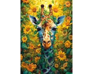 Sunflower Giraffe