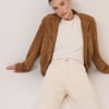 Cream Cord Bethnal Barrel Leg Jeans
