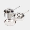 Premium Clad 5-Piece Cookware Set - Induction