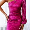 HELLO MOLLY Release Your Mind Sequin Dress Pink