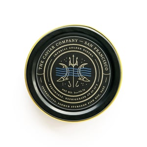 Imperial Golden Osetra Caviar - 17.6 oz (500 g)*