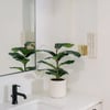 2' Artificial Fiddle Leaf Fig Trees in Pots