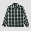 Zip Shirt (Green Check) - M
