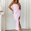 Fantasy Fusion Midi Dress Pink