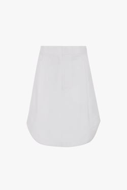 Victoria Beckham Cargo Skirt In Optic White - 14 - Womens
