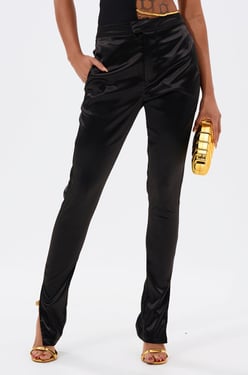 AKIRA Down For Whatever Trouser Pants | Black | Size 1X