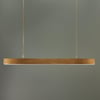 Stig pendant in aged brass