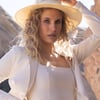 Bianca Crop Top in Coconut Milk