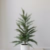24" / 2 Artificial Evergreen Cedar Tree Set