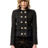 MELTON SHRUNKEN BLAZER - M