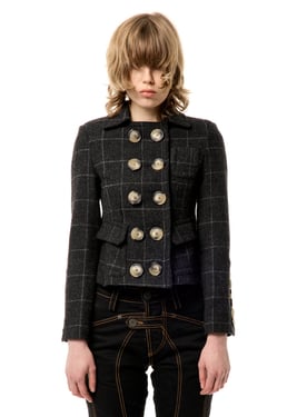 MELTON SHRUNKEN BLAZER - XL