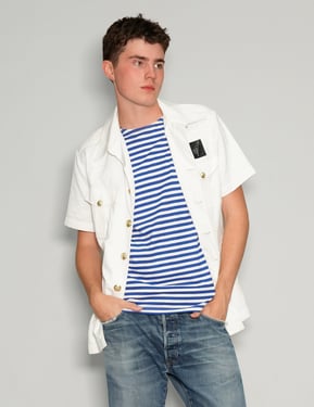 Officers Tropical Dress Shirt