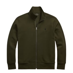 Polo Ralph Lauren Double Knit Track Jacket Company Olive