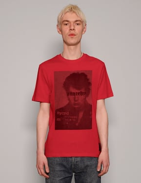 Anarchy' T-Shirt in Red