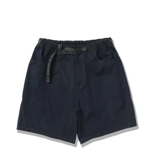 And Wander High Count Cloth Short Pants Navy